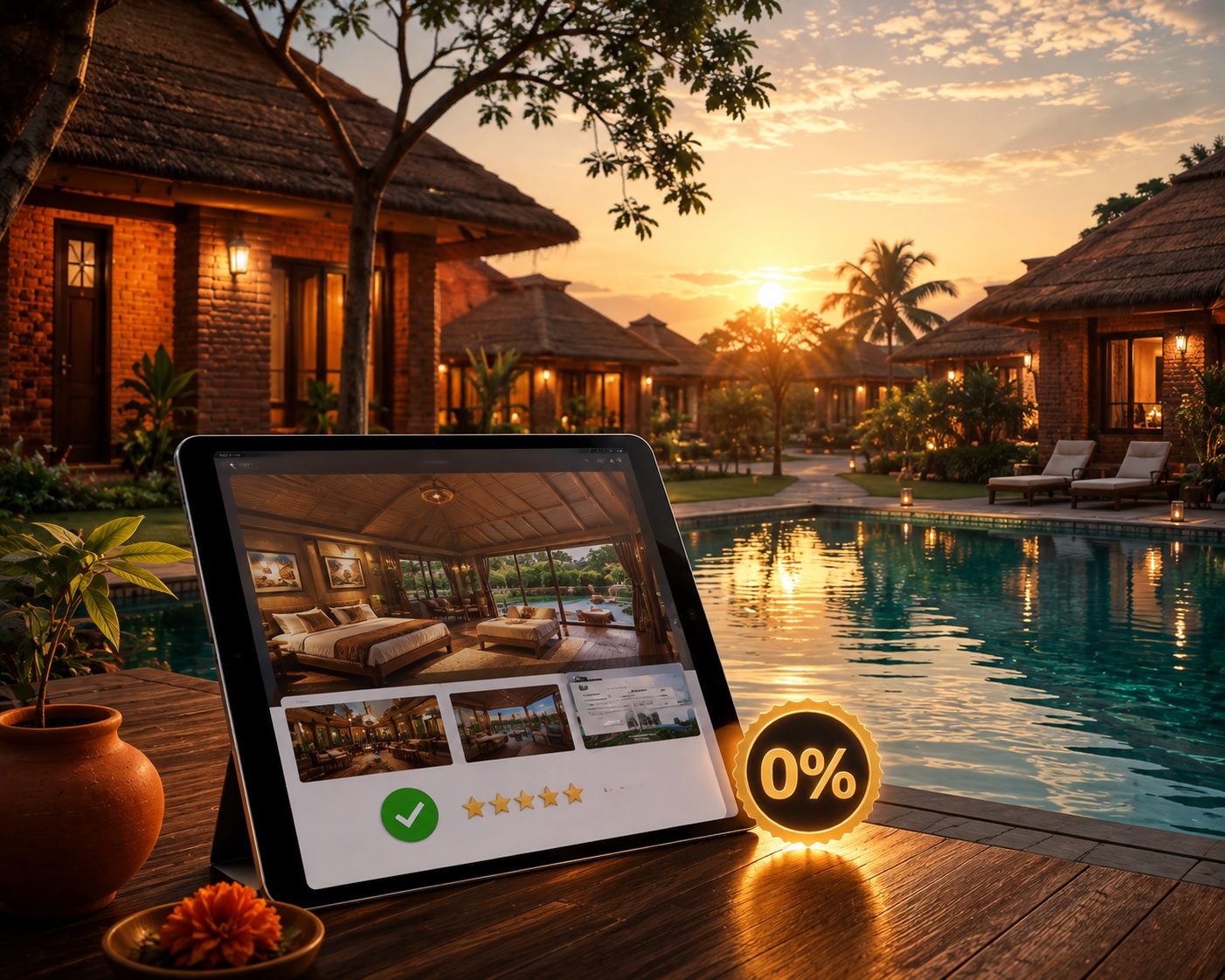 Hotel and Resort Website Design in Bolpur Shantiniketan DDL GROUP