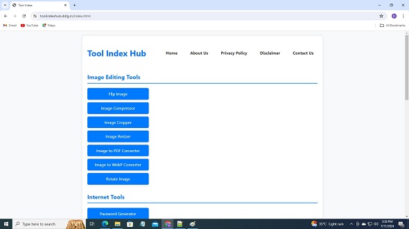 Tool Index Hub Logo